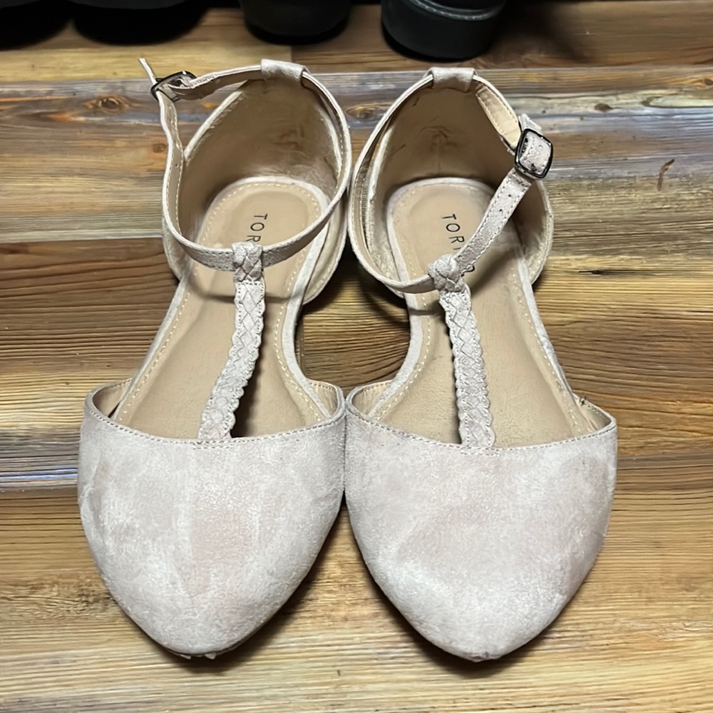 Suede look shoes